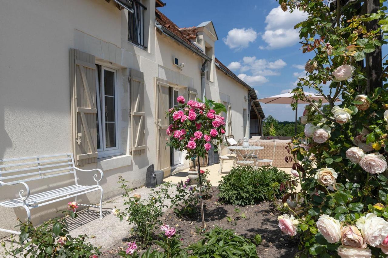 Le Clos Des Roses Chambres Et Tables D Hotes Meusnes Экстерьер фото